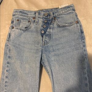 Levi's Light Blue High Rise Jeans